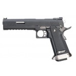 Страйкбольный пистолет WE COLT M1911 Hi-Capa 6 IREX Competition, металл, дл. рамка, компенсатор, RIS, WE-H018WETA2-BKSV